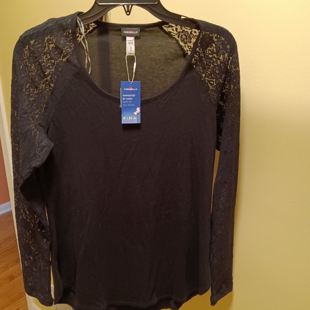 Cosabella Arizona Sleep Long Sleeve Top - Picture 3 of 7